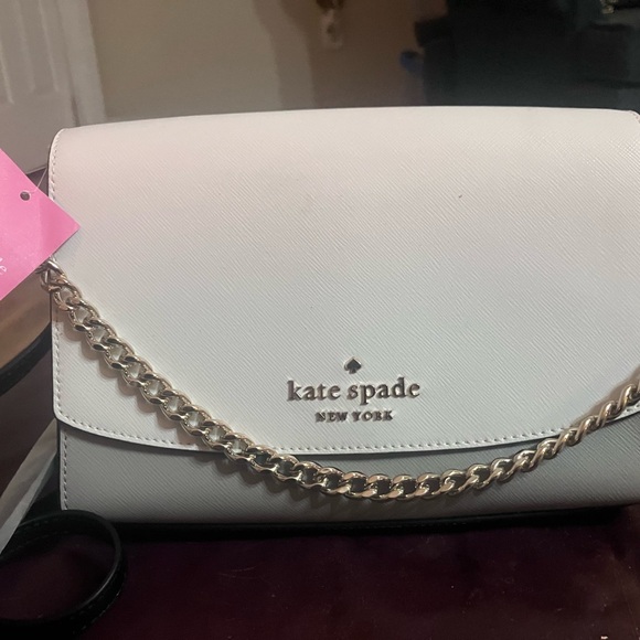 New York Carson Crossbody Handbag Med Nimbus Grey by Kate Spade - Picture 2 of 7
